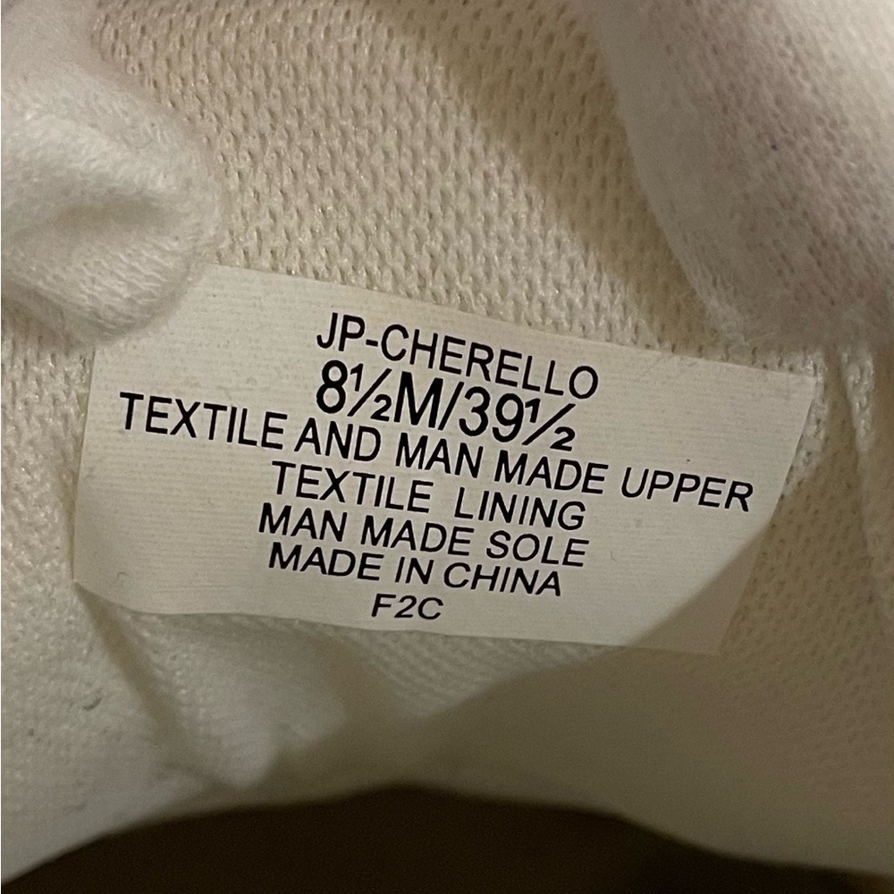 Jessica Simpson “Cherello” Size 8.5 White (Sparkly Silver) Tennis Shoes - Picture 7 of 7